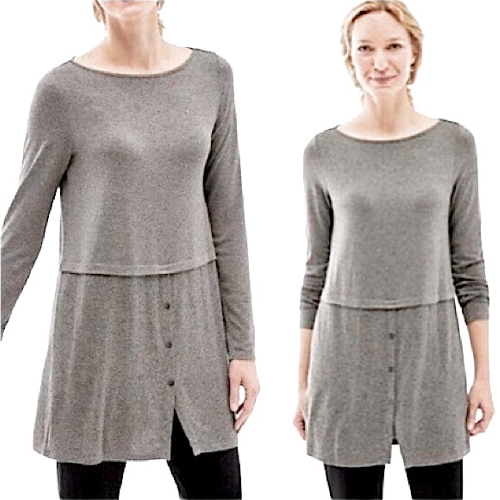 J. Jill Wearever Collection Jersey Knit Tunic Top